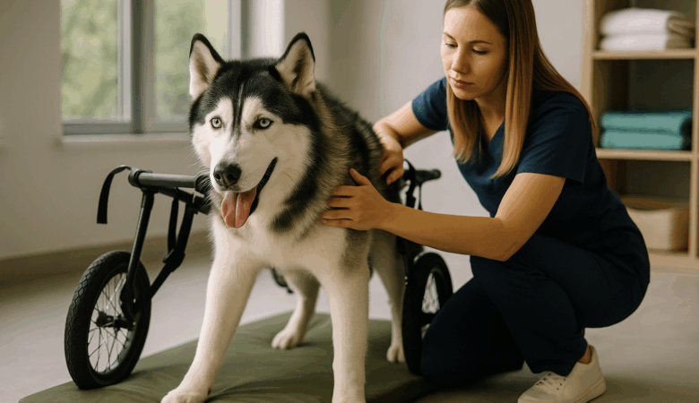 Sibirya Kurdu’nda DM (Degeneratif Miyelopati): Erken Teşhis ve Fizik Tedavi