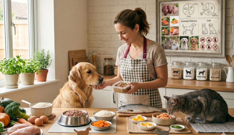 Kediler ve Köpekler İçin Evde Yapılabilecek Yemeklerle Sağlıklı Beslenme Önerileri