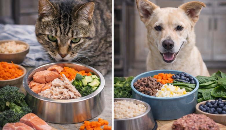 Kediler ve Köpekler İçin Evde Yapılabilecek Yemeklerle Sağlıklı Beslenme Önerileri