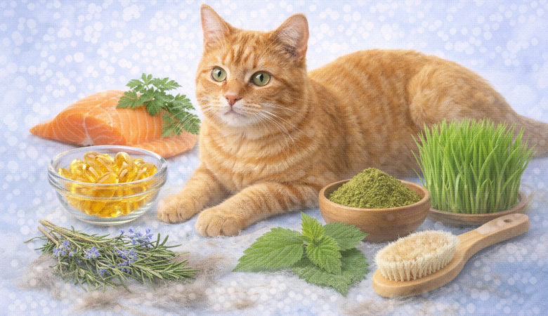 Kedilerde Tüy Dökülmesini Azaltmanın Doğal Yolları