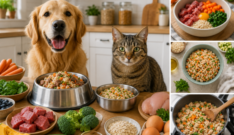 Evde Kedi ve Köpek İçin Sağlıklı Beslenme Tarifleri